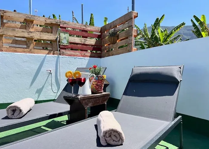 The Little Brezo Stone Tenerife بيت للعطل